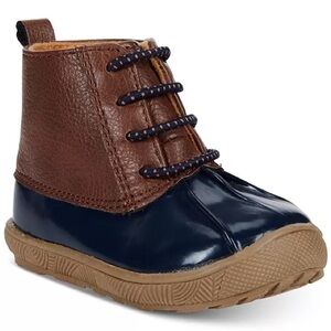 First Impressions Duck Boots Baby Boys size infant 2,  like new!